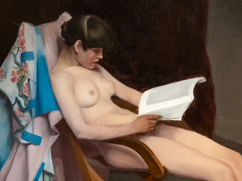 1847-Theodore Casimir Roussel - La ragazza che legge - Tate, Westminste